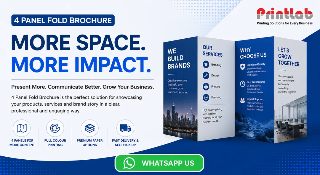 4 Panel Fold Brochure Printing Petaling Jaya Selangor Malaysia
