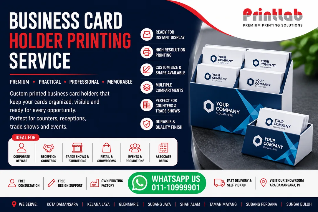Premium Business Card Holder Printing in Petaling Jaya, Selangor