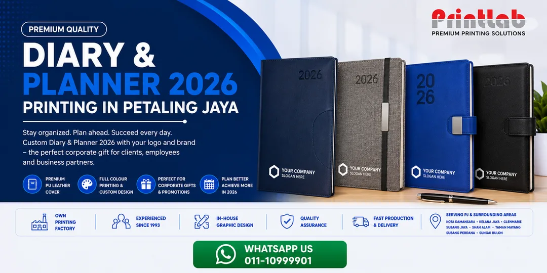 Diary & Planner 2026 Printing Petaling Jaya Selangor