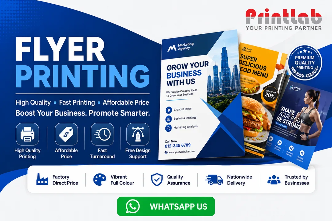 Flyer Printing Petaling Jaya Selangor Malaysia