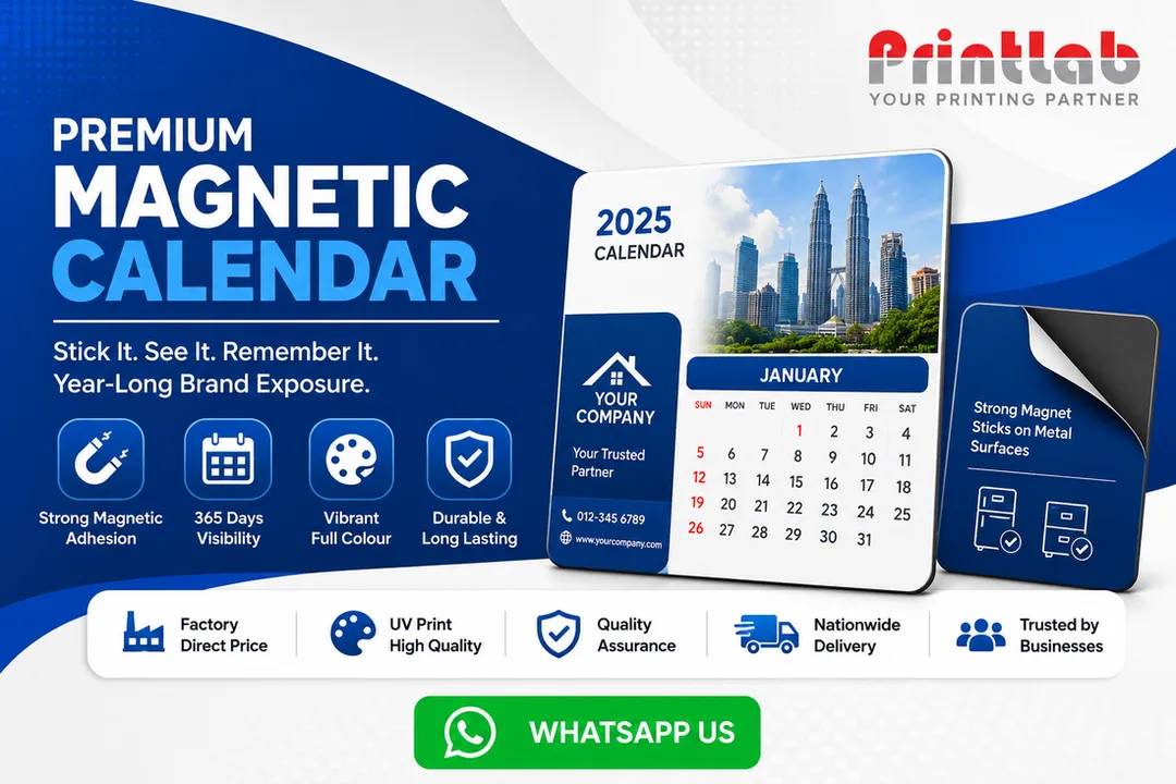 Magnetic Calendar Printing Petaling Jaya Selangor Malaysia