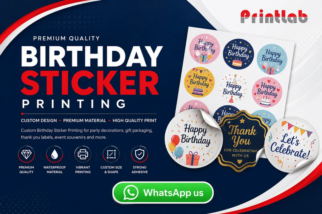 PictCustom Birthday Sticker Printing Supplier in Petaling Jaya Selangorure