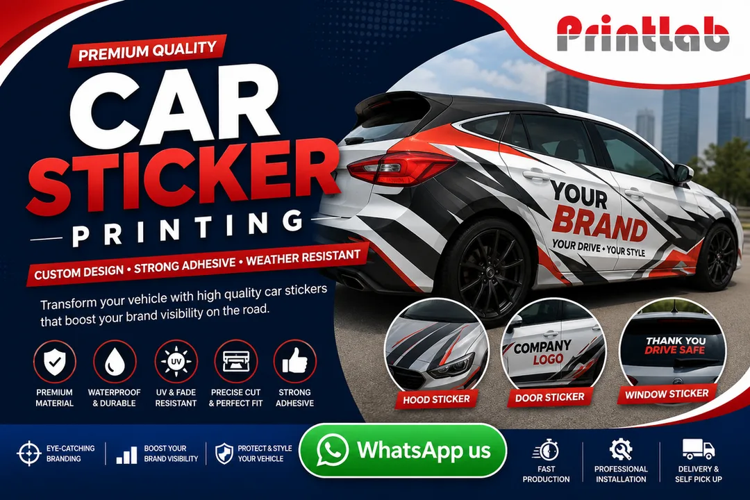 Premium Car Sticker Printing & Vehicle Wrapping Supplier in Petaling Jaya Selangor
