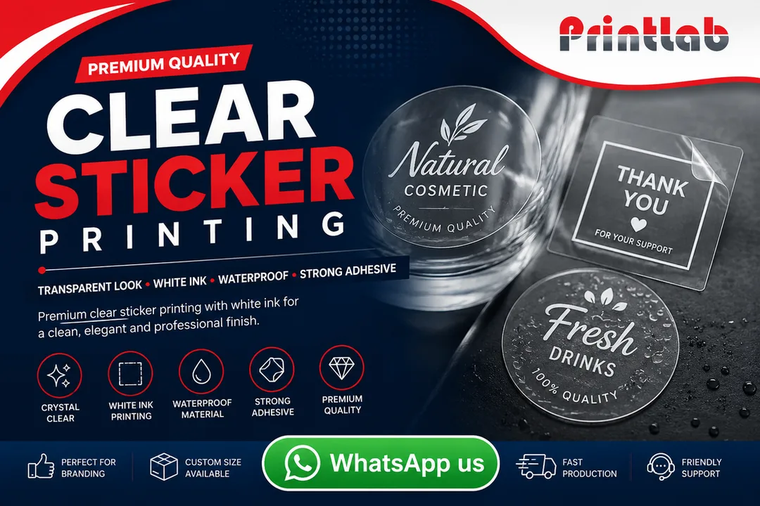 Premium Clear Sticker Printing Supplier in Petaling Jaya Selangor