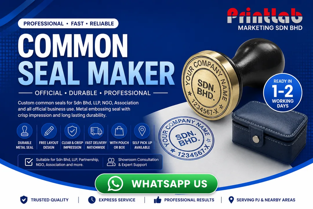 Common Seal Maker by Printlab Marketing Sdn Bhd in Ara Damansara PJ