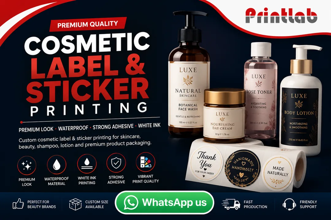 Premium Cosmetic Label & Sticker Printing Supplier in Petaling Jaya Selangor