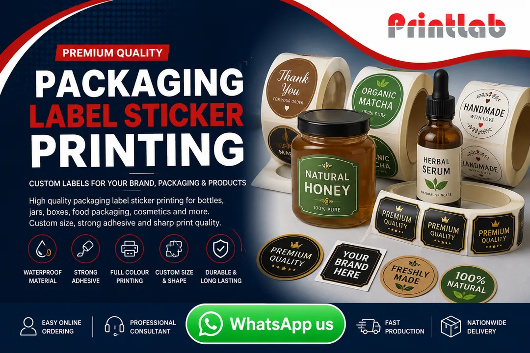 Premium Packaging Label Sticker Printing Supplier in Petaling Jaya Selangor