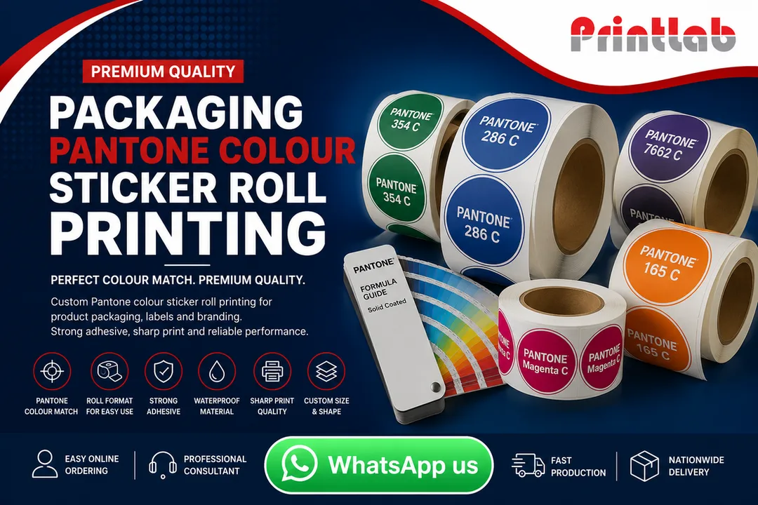 Premium Packaging Pantone Colour Sticker Roll Printing Supplier in Petaling Jaya Selangor