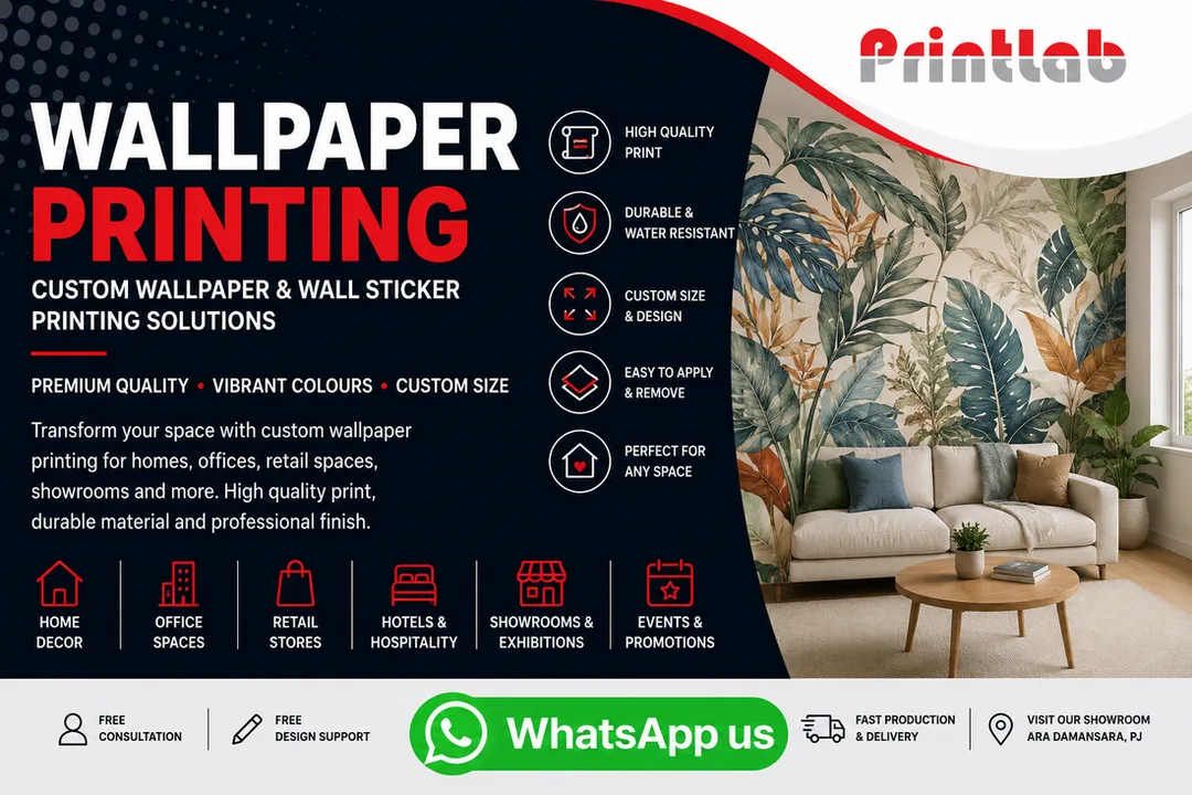Custom Wallpaper Printing Supplier in Petaling Jaya Selangor