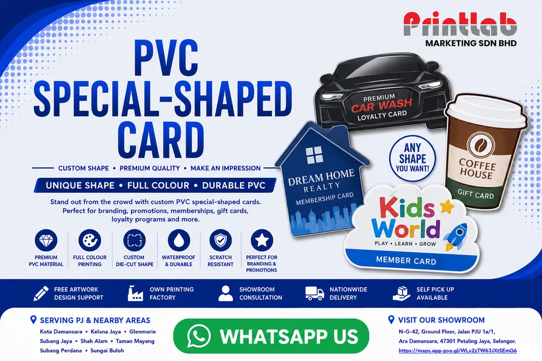 PVC Special-Shaped Card